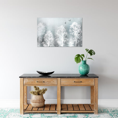 Wandbilder Wohnzimmer XXL Wald Moderne Bilder Abstrakt